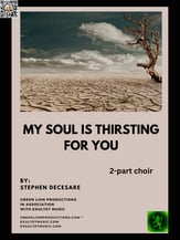 My Soul Is Thirsting For You Two-Part Mixed choral sheet music cover